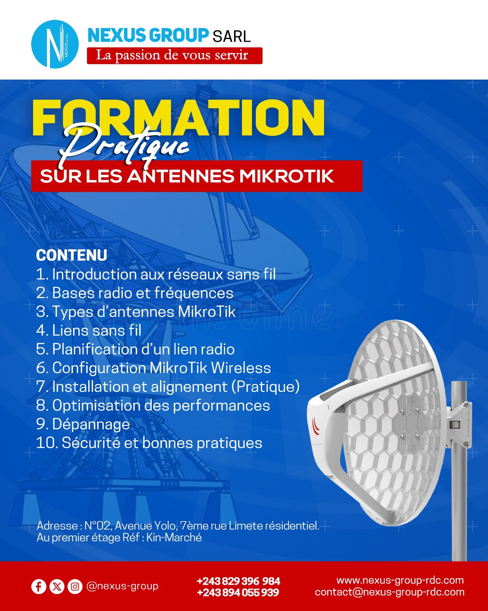 ANTENNE MIKROTIK